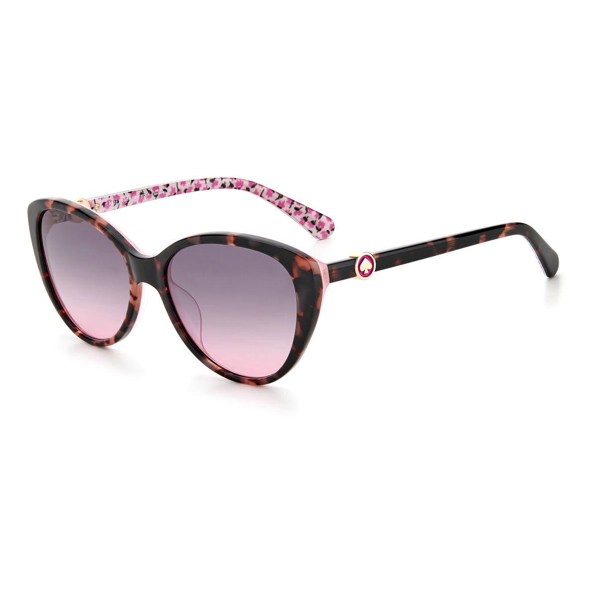 Kate Spade VISALIA-G-S-HT8 damesolbriller Ø 55 mm - brun/pink
