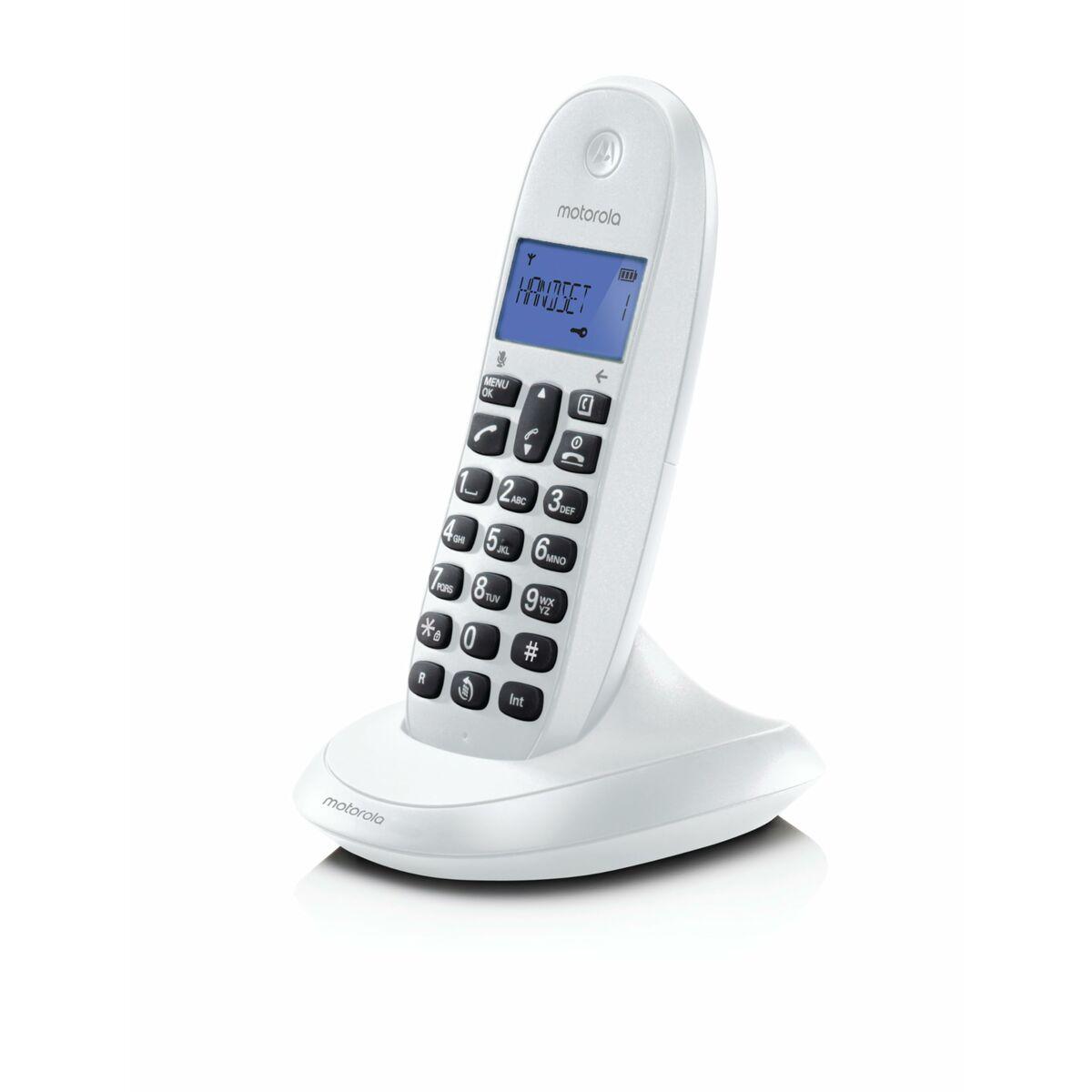 Trådløs telefon Motorola C1001 CB+ - hvid DECT