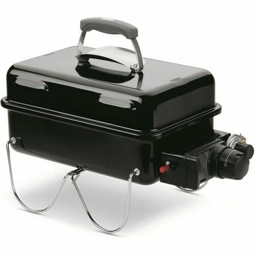 Havegrill Weber Go-anywhere Glaseret stål