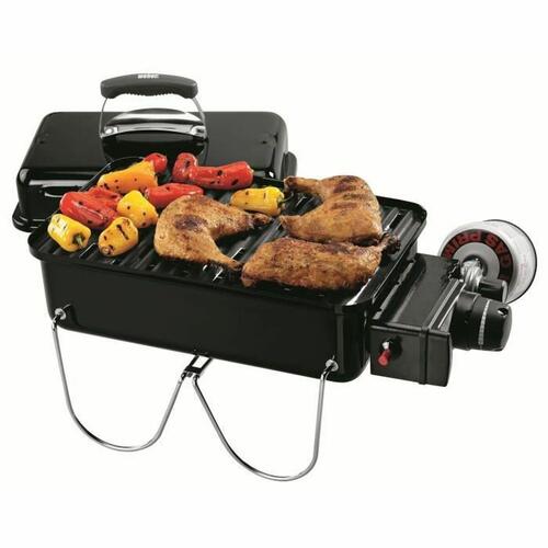 Havegrill Weber Go-anywhere Glaseret stål