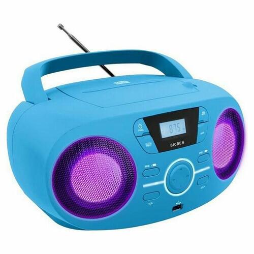 CD-radio BigBen Connected CD61BLUSB Blå