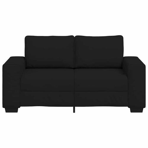 2-personers sofa 120 cm stof sort