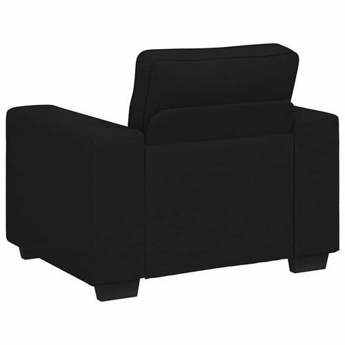 Lænestol 60 cm stof sort