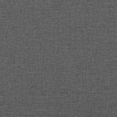 2-personers sofa 140 cm stof mørkegrå