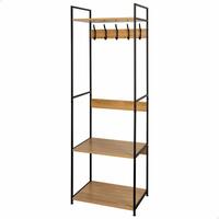 Stativ med Hylde Max Home Stål Melamin spånplade Minimalistisk 60 x 175 x 40 cm