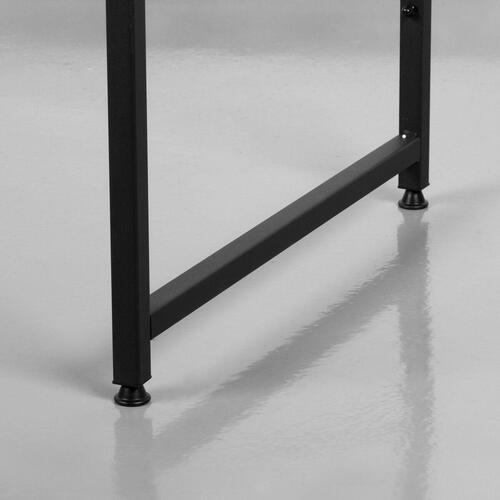 Skrivebord med hylder Max Home Stål Melamin spånplade 84 x 148 x 50 cm
