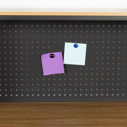 Skrivebord med hylder Max Home Stål Melamin spånplade 84 x 148 x 50 cm