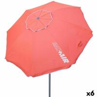 Parasol Aktive Koral Aluminium Stål 220 x 208 x 220 cm (6 enheder)