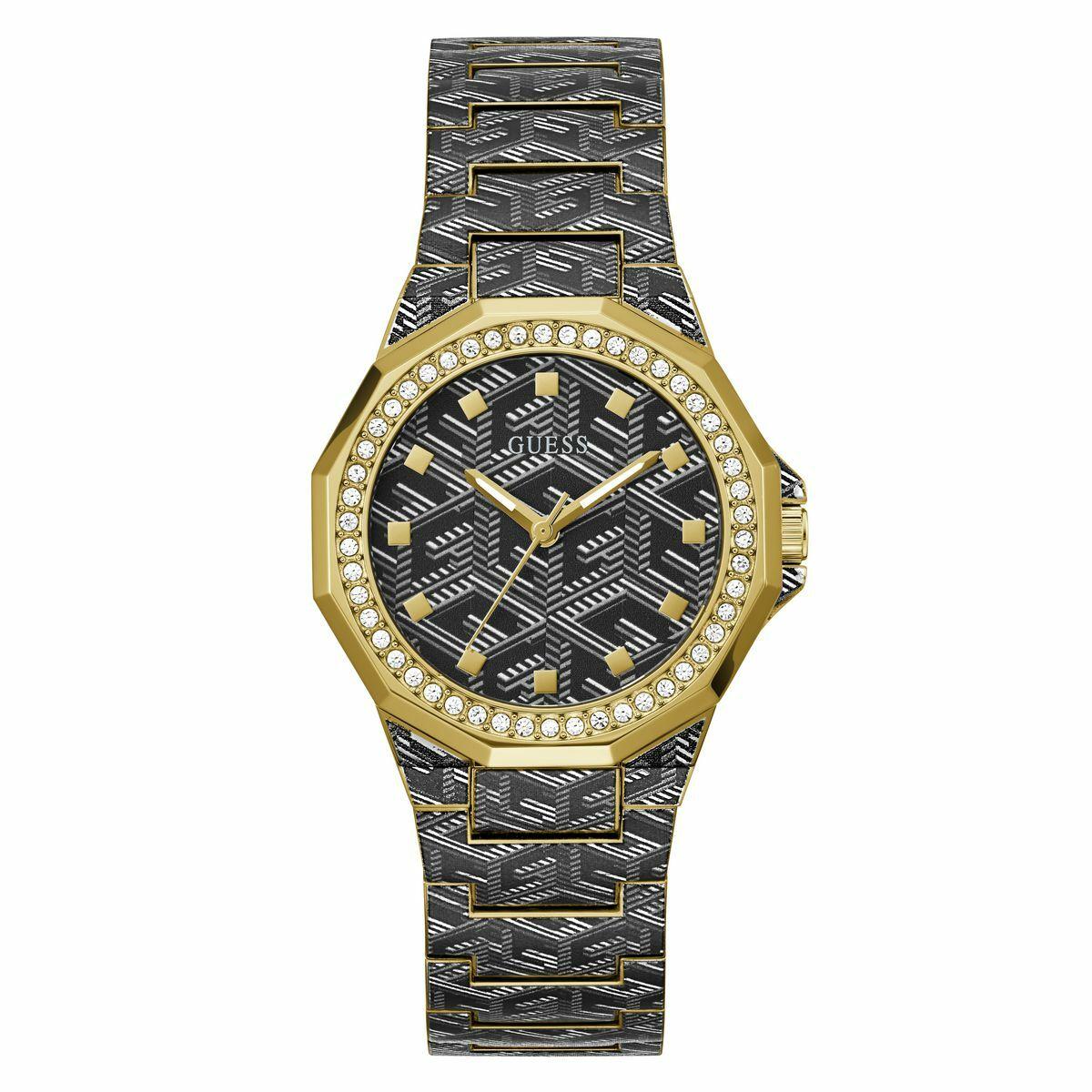 Guess dameur GW0597L1, grå/guld (Ø 38 mm)