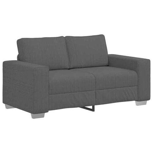 Elskovssofa 120 cm fløjlsstof mørkegrå