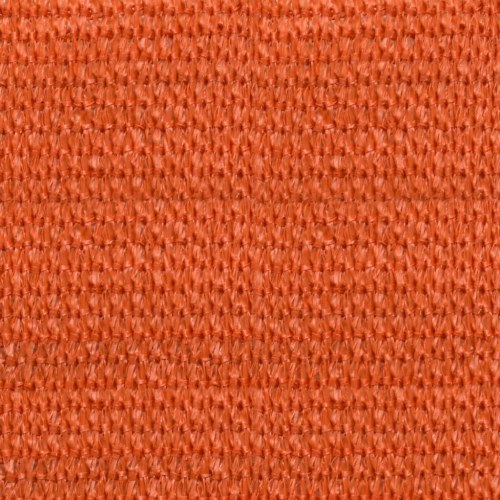 Solsejl 4,5x4,5 m 160 g/m² firkantet HDPE orange