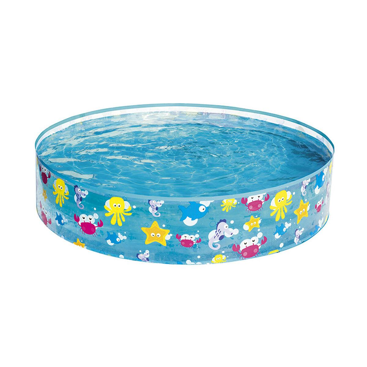 Badebassin til børn Bestway - 122 x 122 x 25 cm, 219 l billede