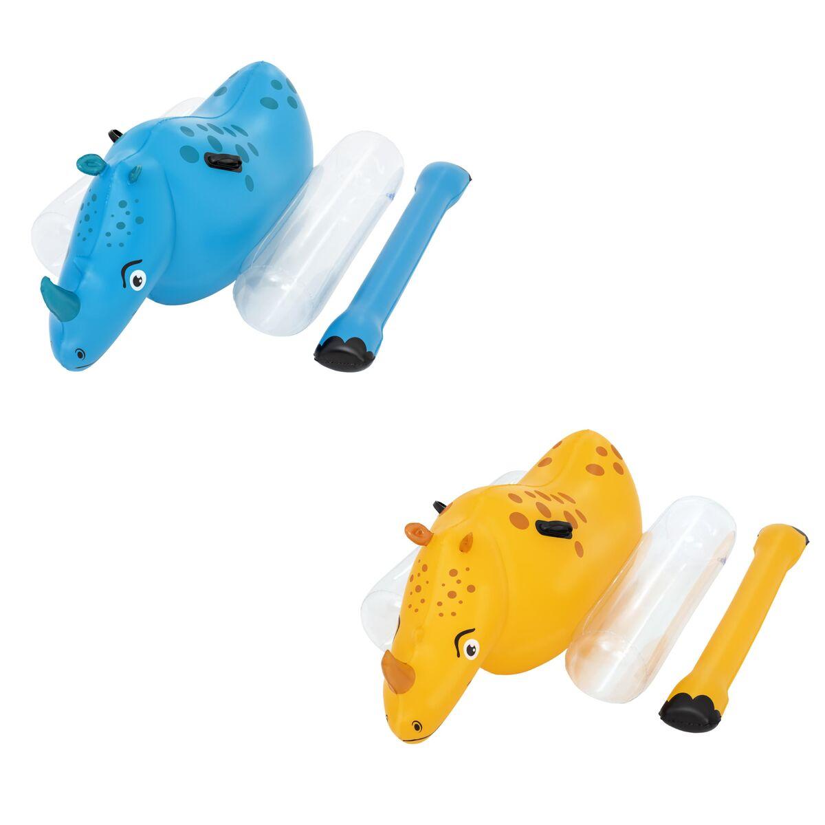 Bestway flydende legesæt - næsehorn 153 × 77 cm, +3 år billede