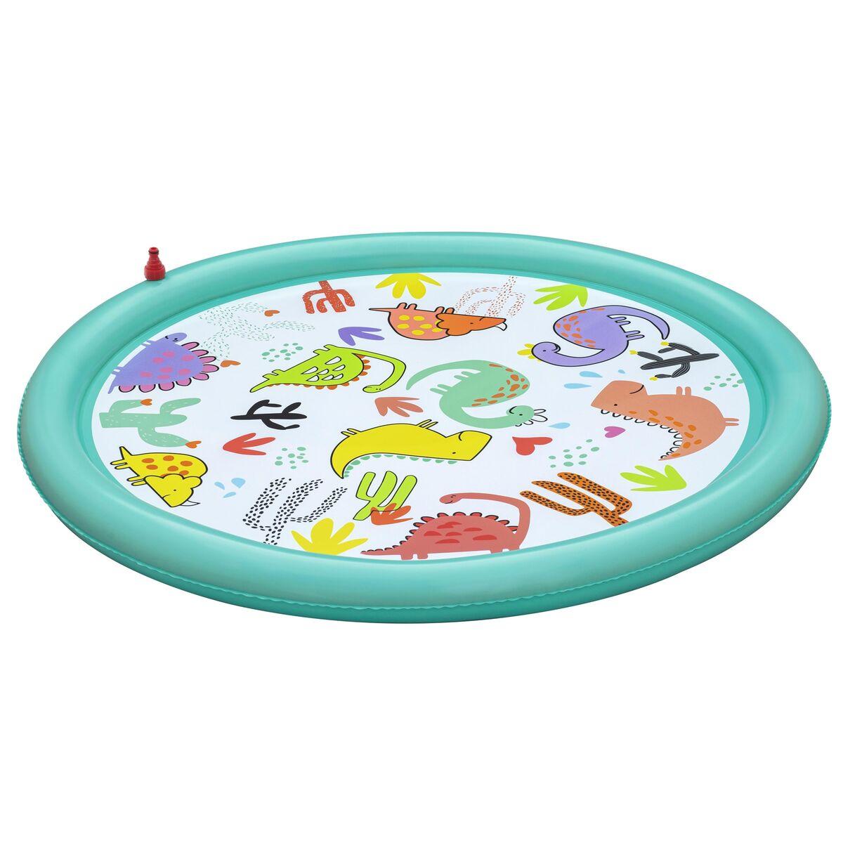 Bestway oppustelig dinosaur sprinkler Ø122 cm, +2 år