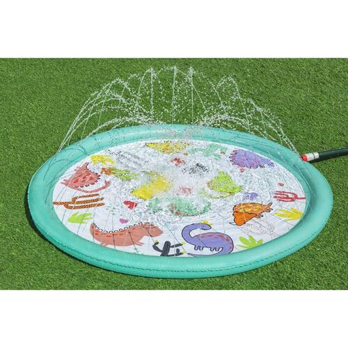 Bestway oppustelig dinosaur sprinkler Ø122 cm, +2 år