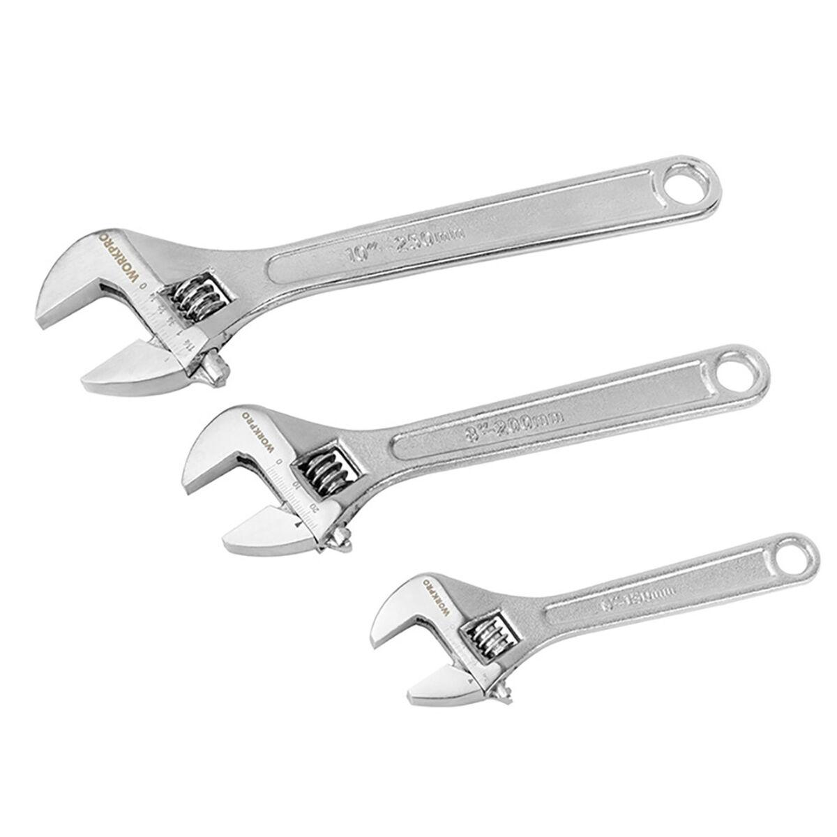 Nøglespil Workpro 15 cm 25 cm 20 cm 3 Dele