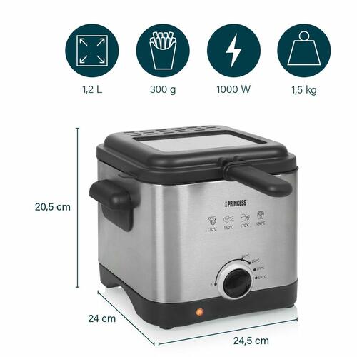 Frituregryde Princess 1000 W 1,5 L