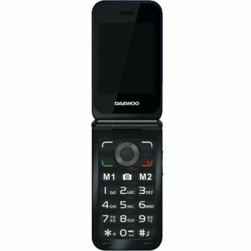Mobiltelefon til ældre mennesker Daewoo 2,8" Sort