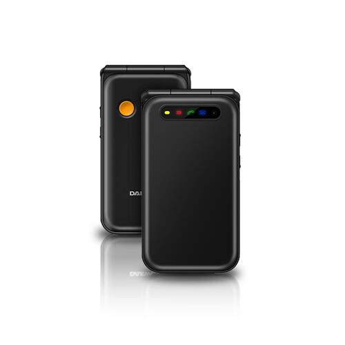 Mobiltelefon til ældre mennesker Daewoo 2,8" Sort