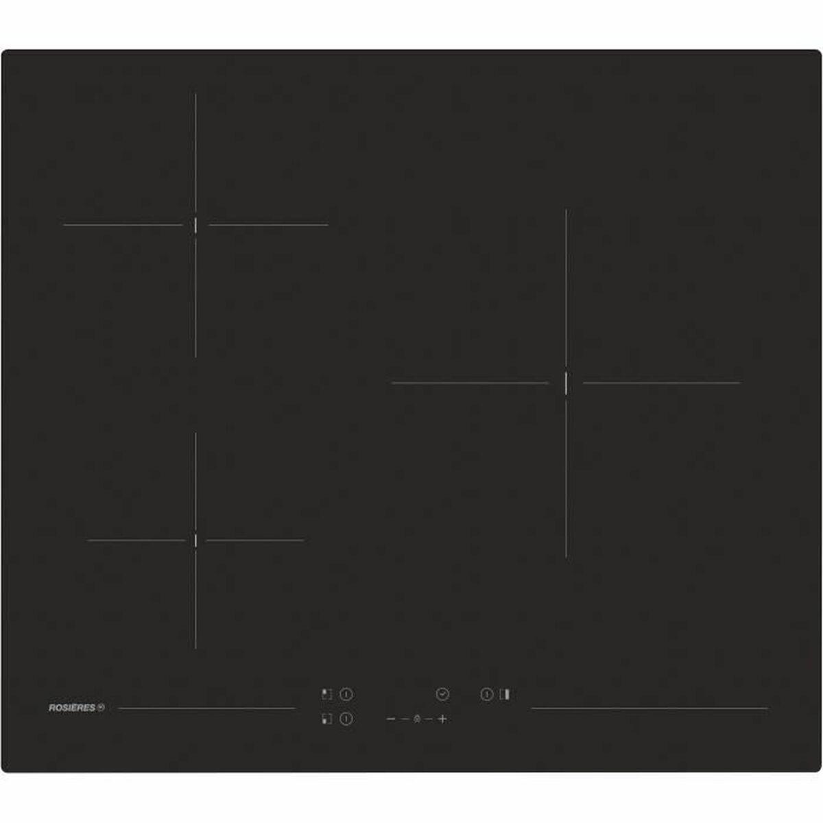 Rosieres RKD73CT induktionskogeplade i glaskeramik - 5.500 W, 3 zoner, sort