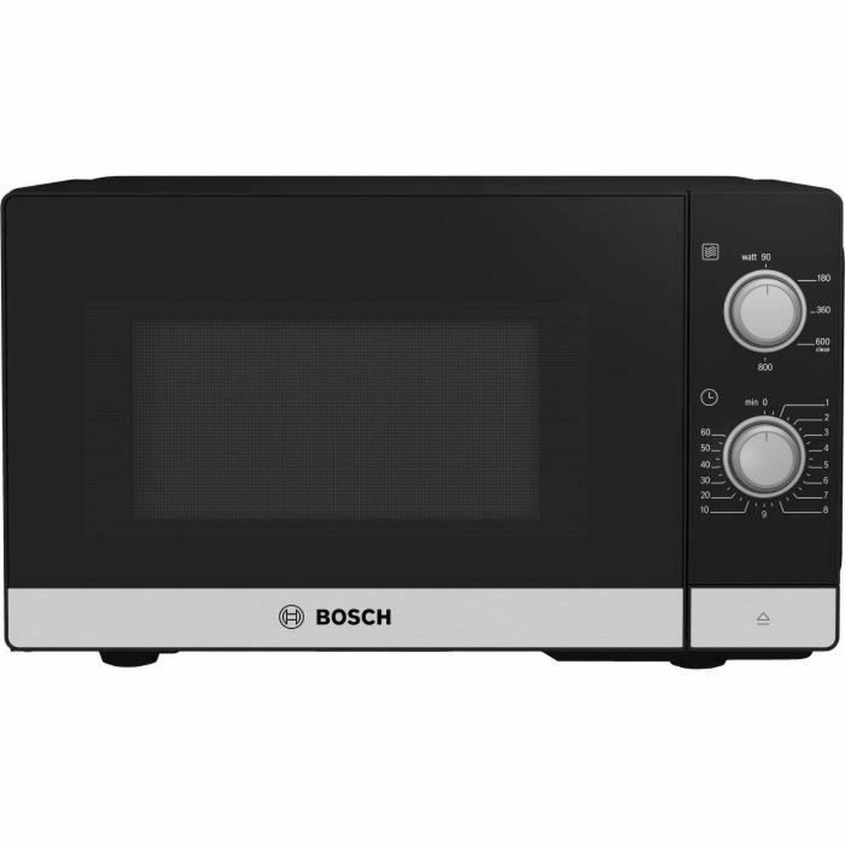 Mikrobølgeovn BOSCH FFL020MS2F Sort Grå 800 W 26 L