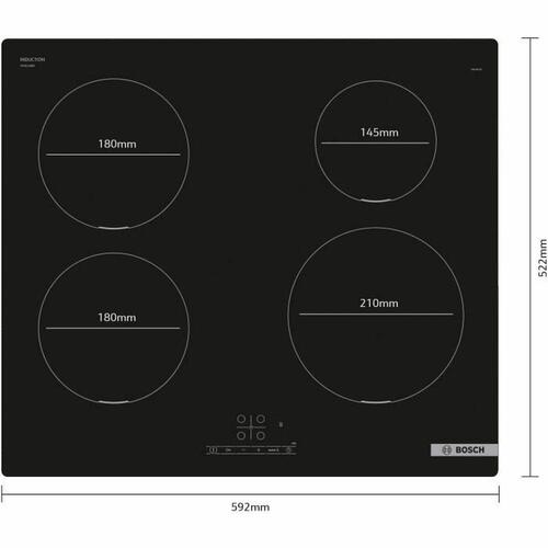 Induktionsplade BOSCH PUE611BB5H 60 cm