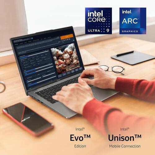 Bærbar computer Acer NX.KWMEB.002 14" Intel Core Ultra 7 155u 16 GB RAM 512 GB SSD