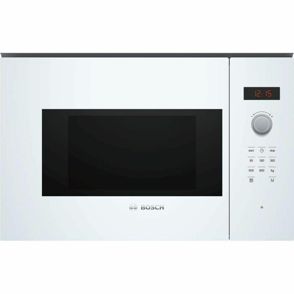 Mikrobølgeovn BOSCH BFL523MW1F Hvid 800 W