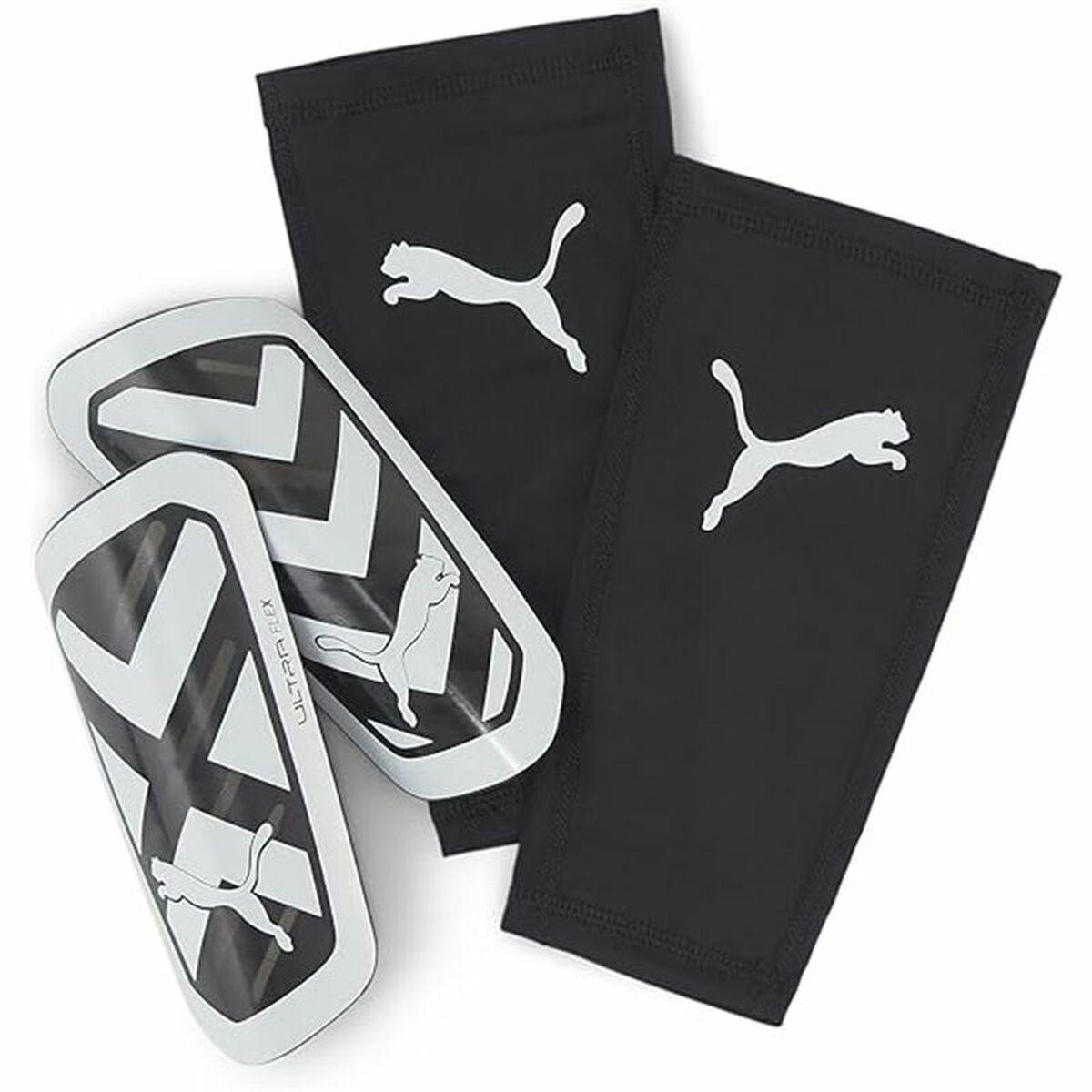 Benskinner til Fodbold Puma Ultra Flex Sleeve Hvid Sort M
