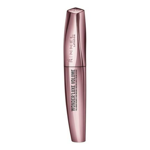 Mascara med Ekstra Volumen Effekt til Øjenvipper Rimmel London Wonder'Luxe Sort Nº 001
