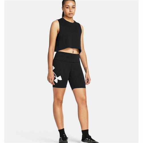 Sport leggings til kvinder Under Armour Campus 7in Sort XS