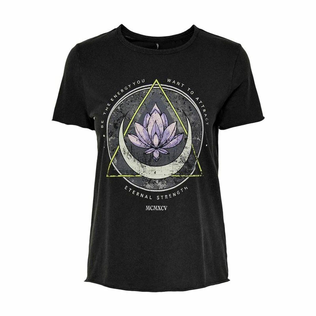 Only Lucy kortærmet T-shirt til kvinder - Str. S