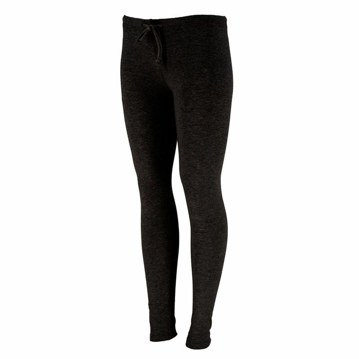 Sport leggings til kvinder Joluvi Fit Sort 2XL
