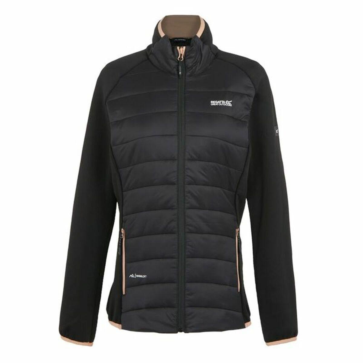 Sportsjakke til damer Regatta Wmnclumber V Hyb Sort 2XL