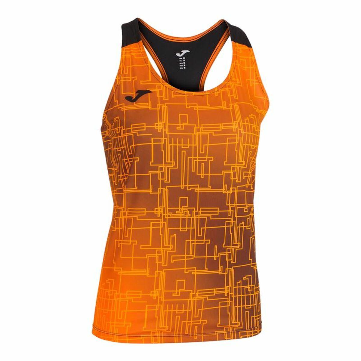 Joma Sport Elite VIII tanktop til kvinder - sort/orange (L)