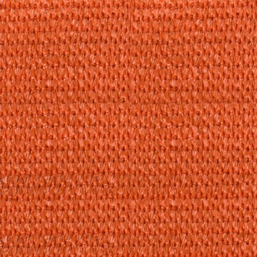 Solsejl i HDPE 3/4 × 3 m - trapezformet, orange