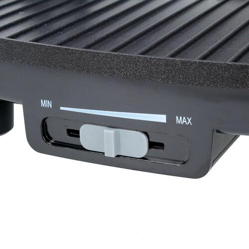 Grill-kogeplade TM Electron 1500 W 28 x 19 cm Stål
