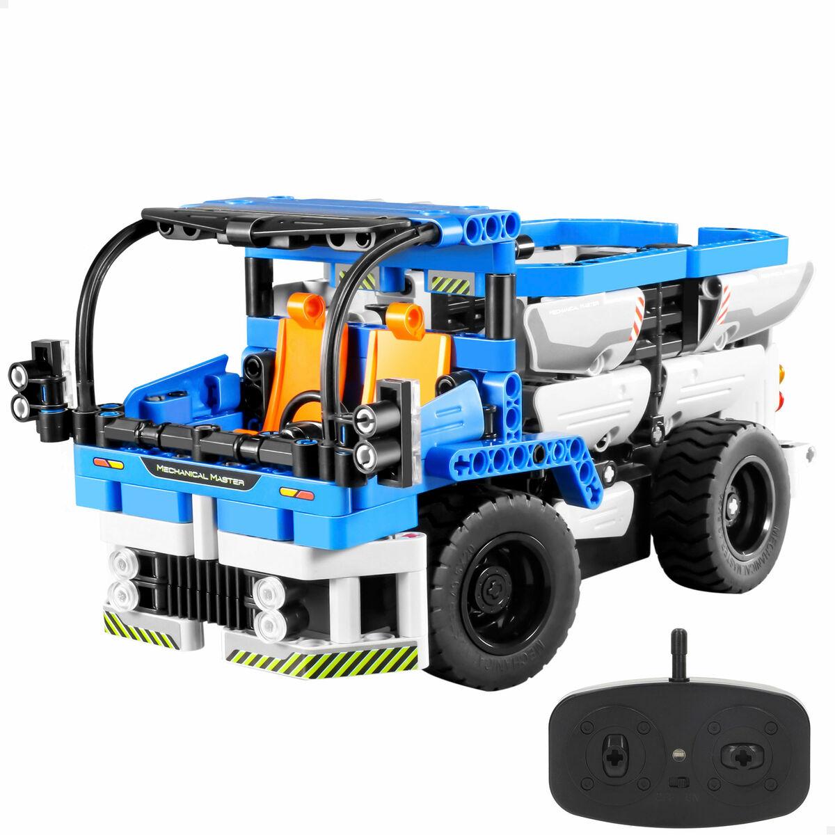 IM Master Konstruktionsspil - 394 dele, radiostyret lastbil/2-i-1 betonblander