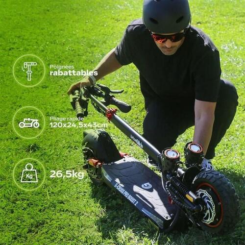 Elscooter Urbanglide ECROSS PRO BOOST 2 Sort 25 km/h 800 W