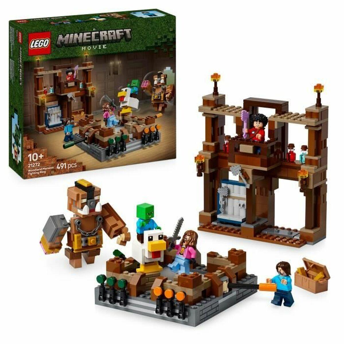 Lego Minecraft 21272 - Woodland Mansion Fighting Ring byggesæt (491 dele)