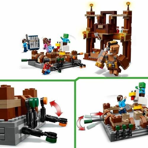 Lego Minecraft 21272 - Woodland Mansion Fighting Ring byggesæt (491 dele)