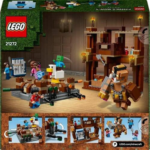Lego Minecraft 21272 - Woodland Mansion Fighting Ring byggesæt (491 dele)