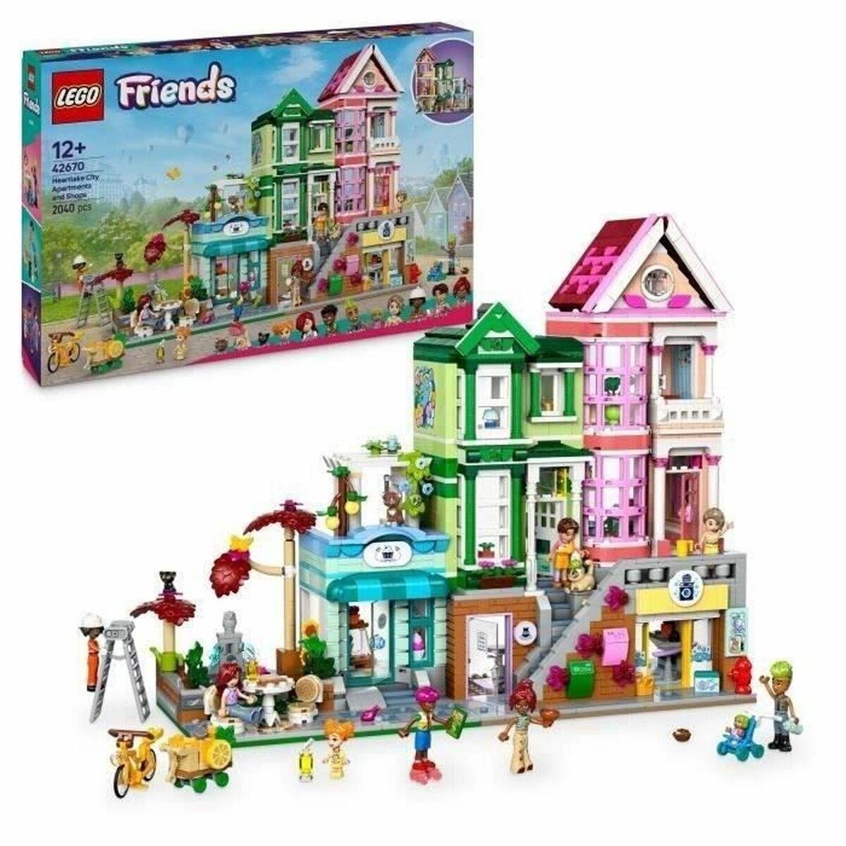 Lego Friends 42670 Heartlake City - Lejligheder og butikker (2040 dele)