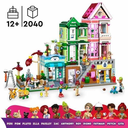 Lego Friends 42670 Heartlake City - Lejligheder og butikker (2040 dele)