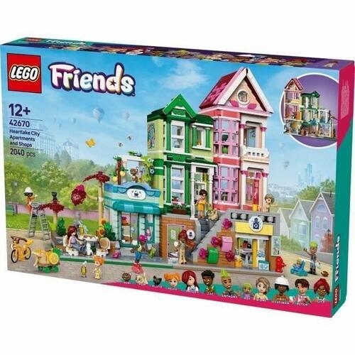 Lego Friends 42670 Heartlake City - Lejligheder og butikker (2040 dele)
