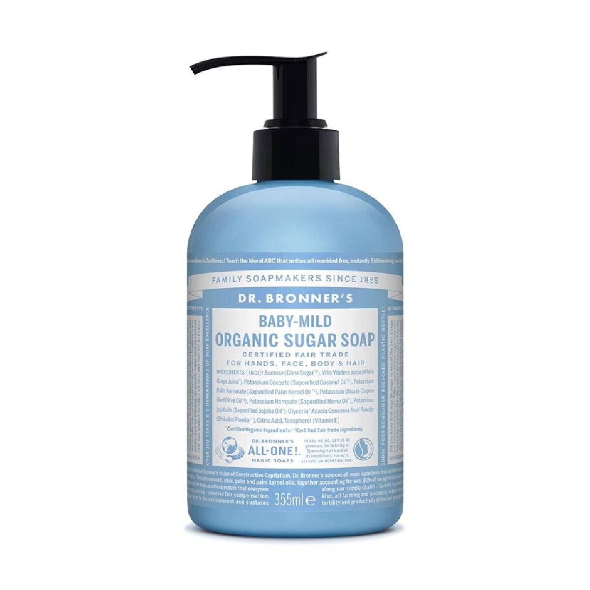 Dr Bronner's Baby-Mild håndsæbe 355 ml