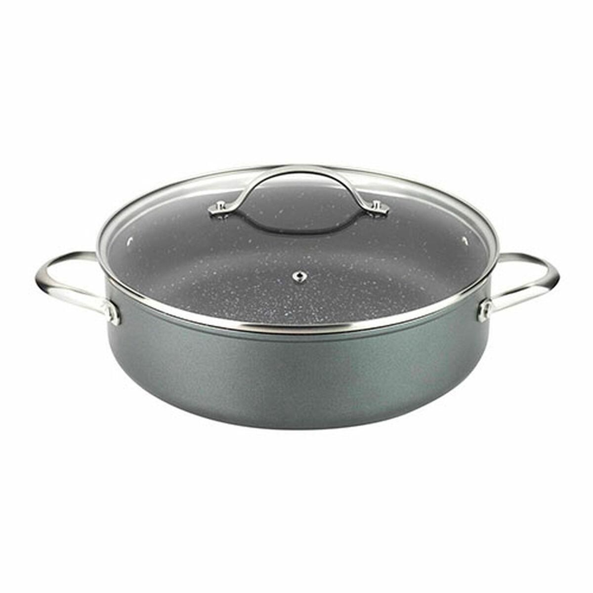 Gryde Med Låg Fagor Grå Ø 28 cm Smedet aluminium