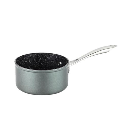 Kasserolle Fagor Smedet aluminium Grå Ø 16 cm