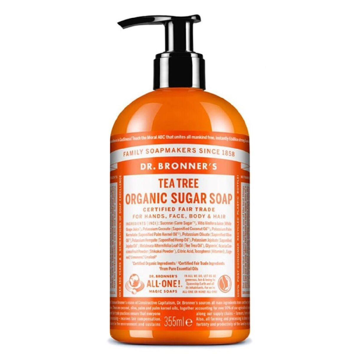 Håndsæbe Dr Bronner's Tea Tree 355 ml
