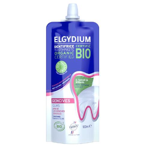 Tandpasta Følsomt Tandkød Elgydium Bio 100 ml